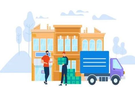 How does fast door to door shipping work?