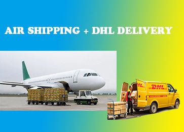 Въздушен транспорт и доставка на DHL