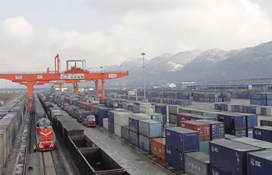 Matic Express delivers goods from Shenzhen China to Europe countries by railway express
